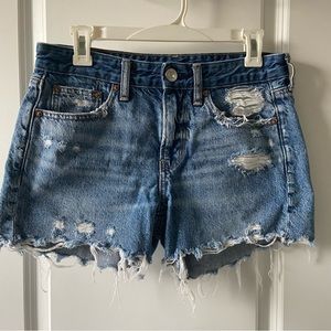 American eagle tomgirl midi shorts 4